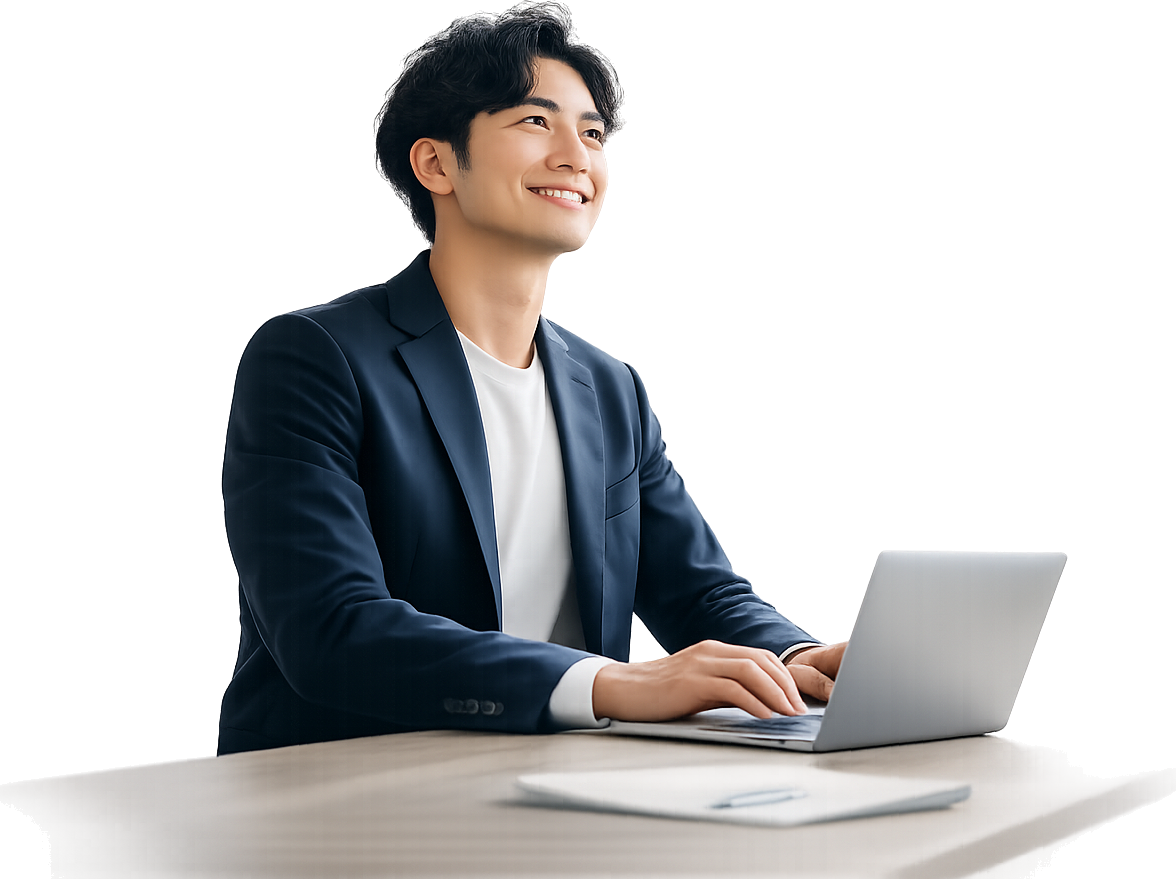 フォーム営業自動化くんを使うビジネスパーソン